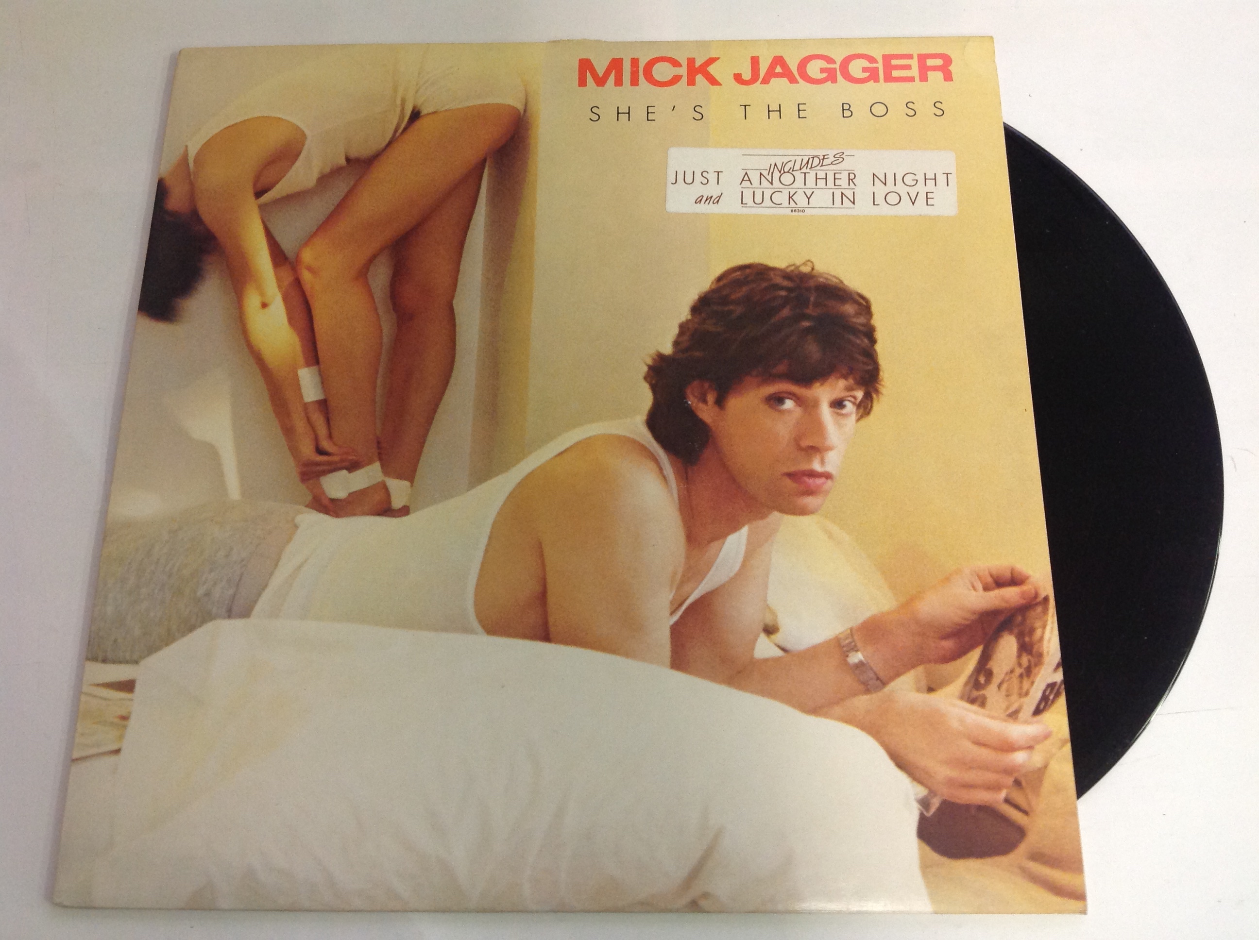 LP MICK JAGGER SHE`S THE BOSS