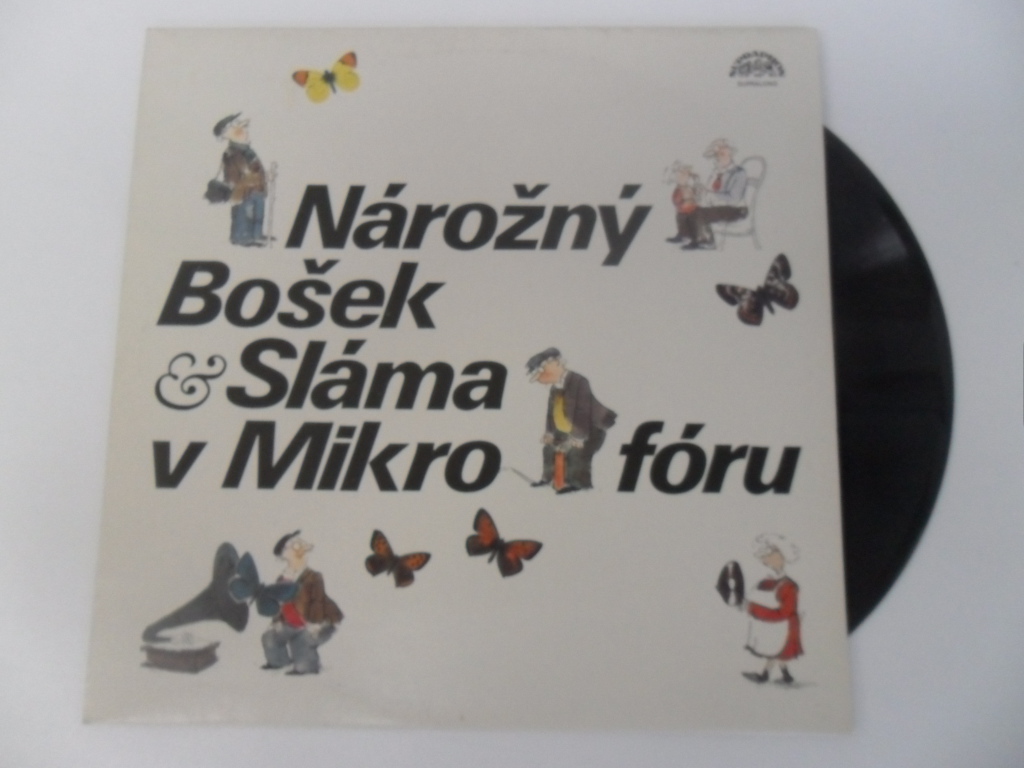LP DESKA - NÁROŽNÝ,BOŠEK & SLÁMA V MIKROFORU