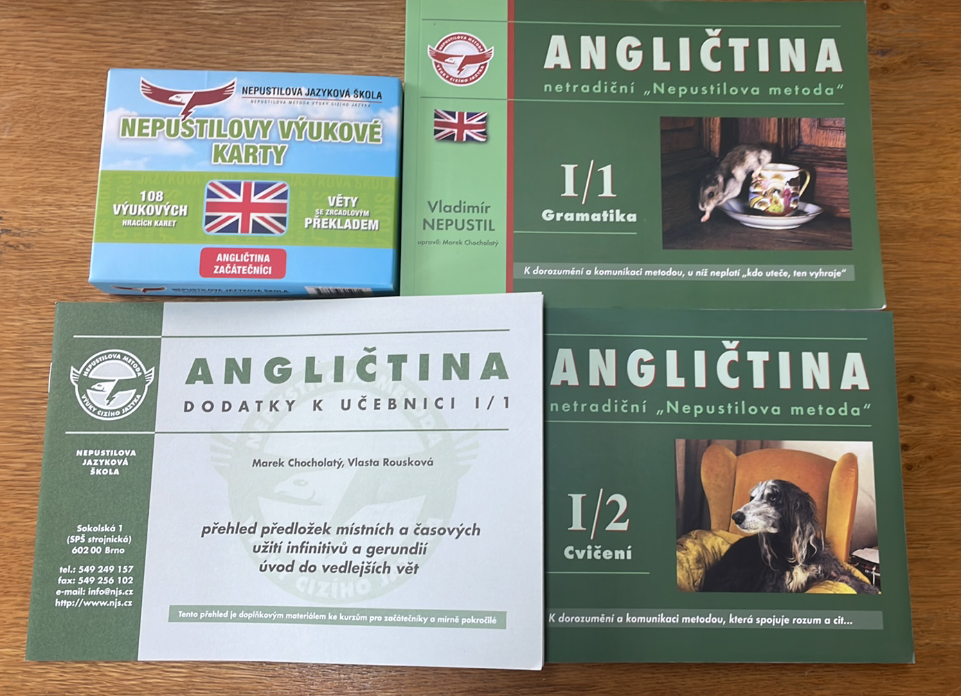 ANGLIČTINA NETRADIČNÍ NEPUSTILOVA METODA