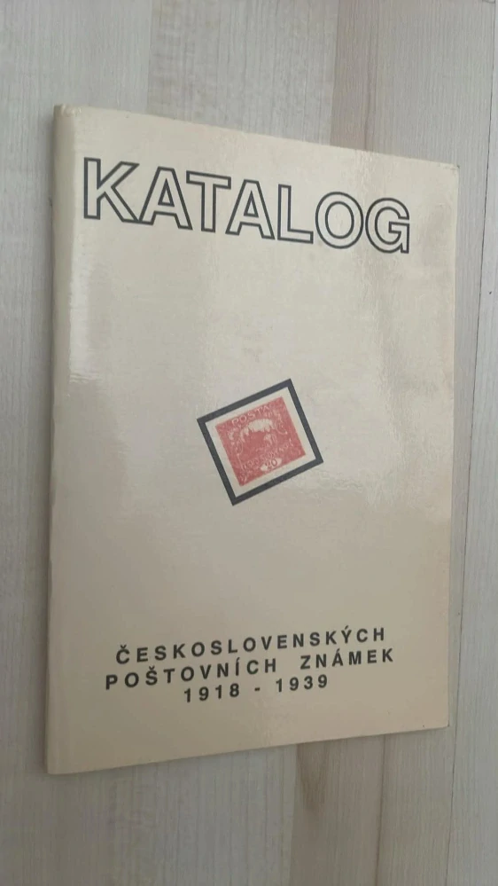 KATALOG ČESKOSLOVENSKÝCH POŠTOVNÍCH ZNÁMEK 1918 - 1939