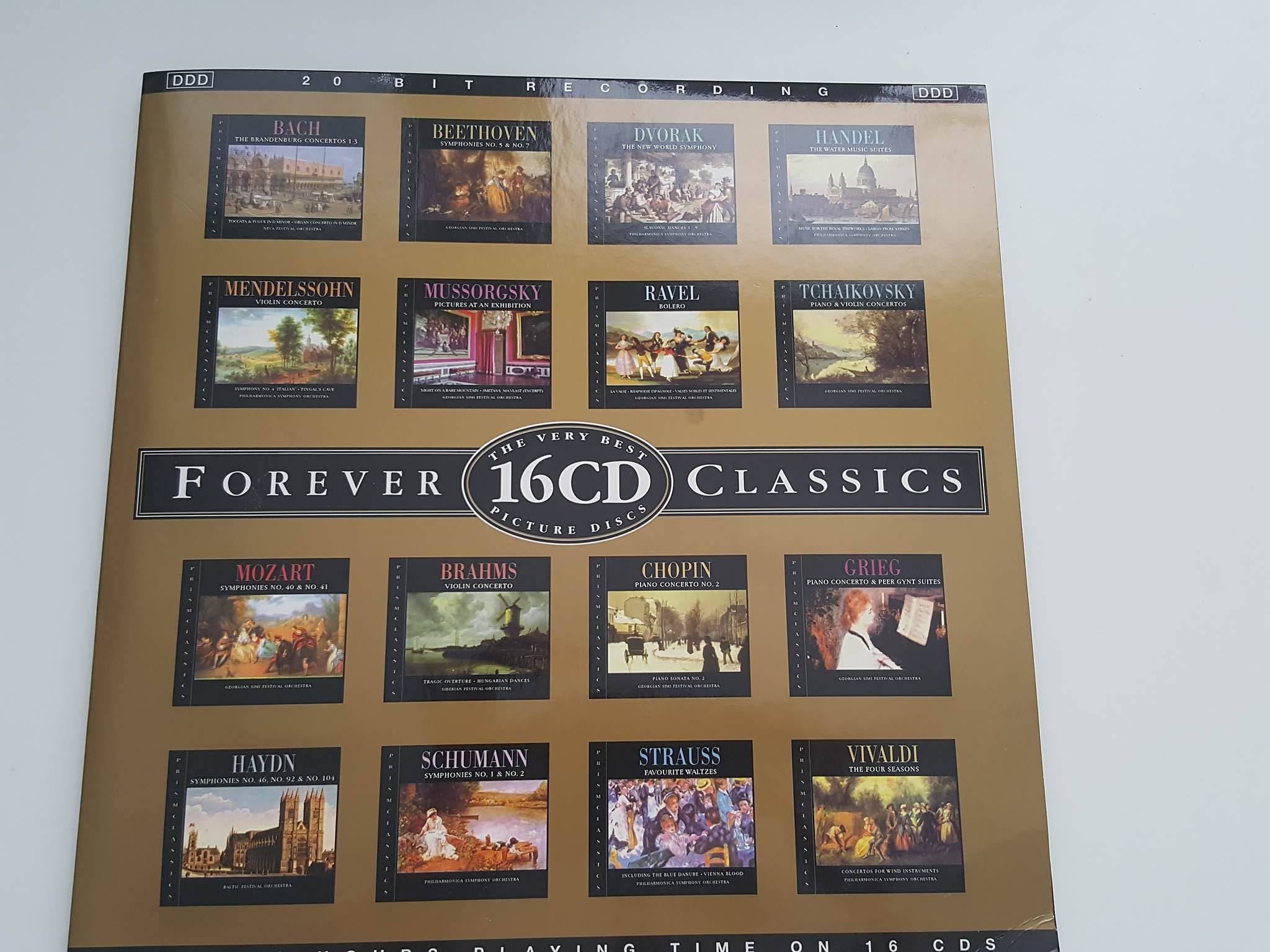 16 CD FOREVER CLASSICS | Antikvariát u Brouků Zlín