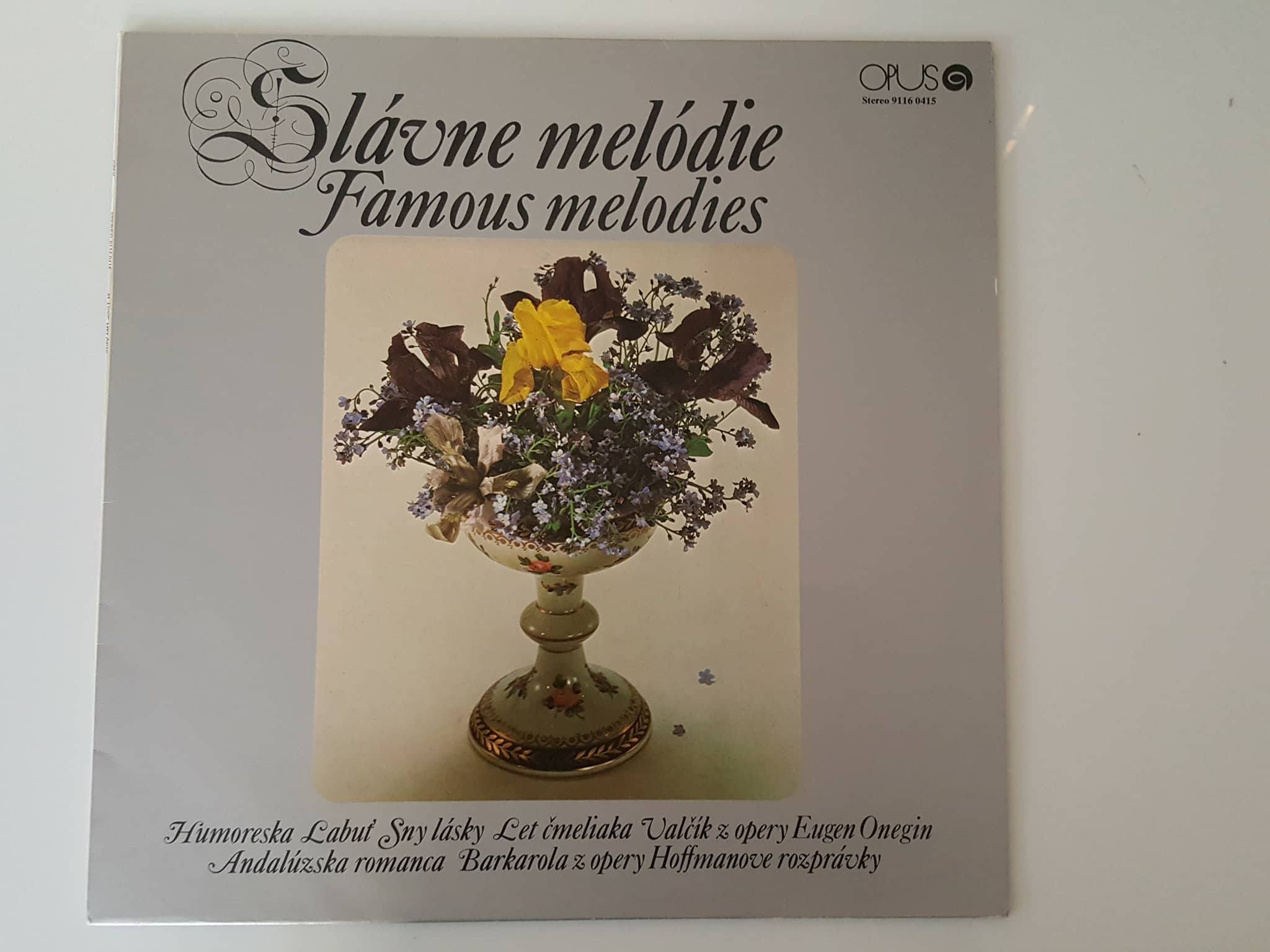 LP SLÁVNE MELÓDIE FAMOUS MELODIES