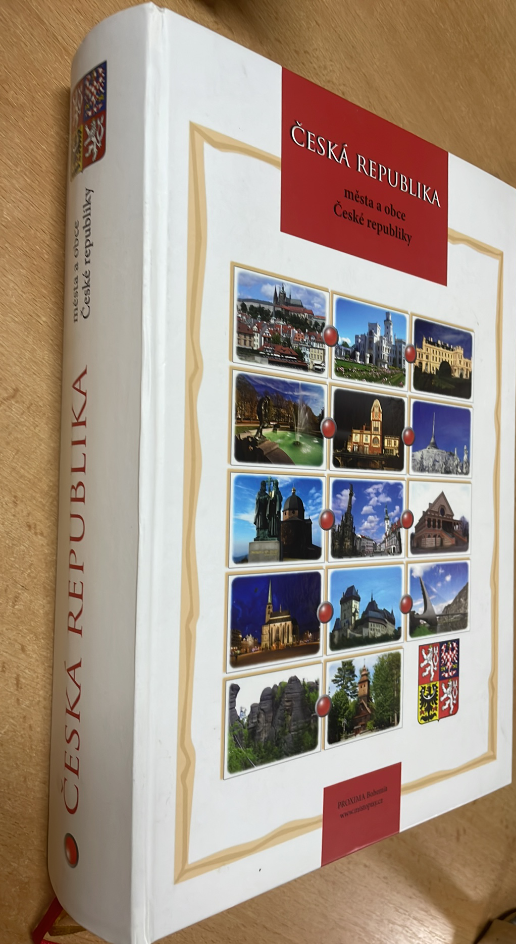 Česká republika - města a obce České republiky