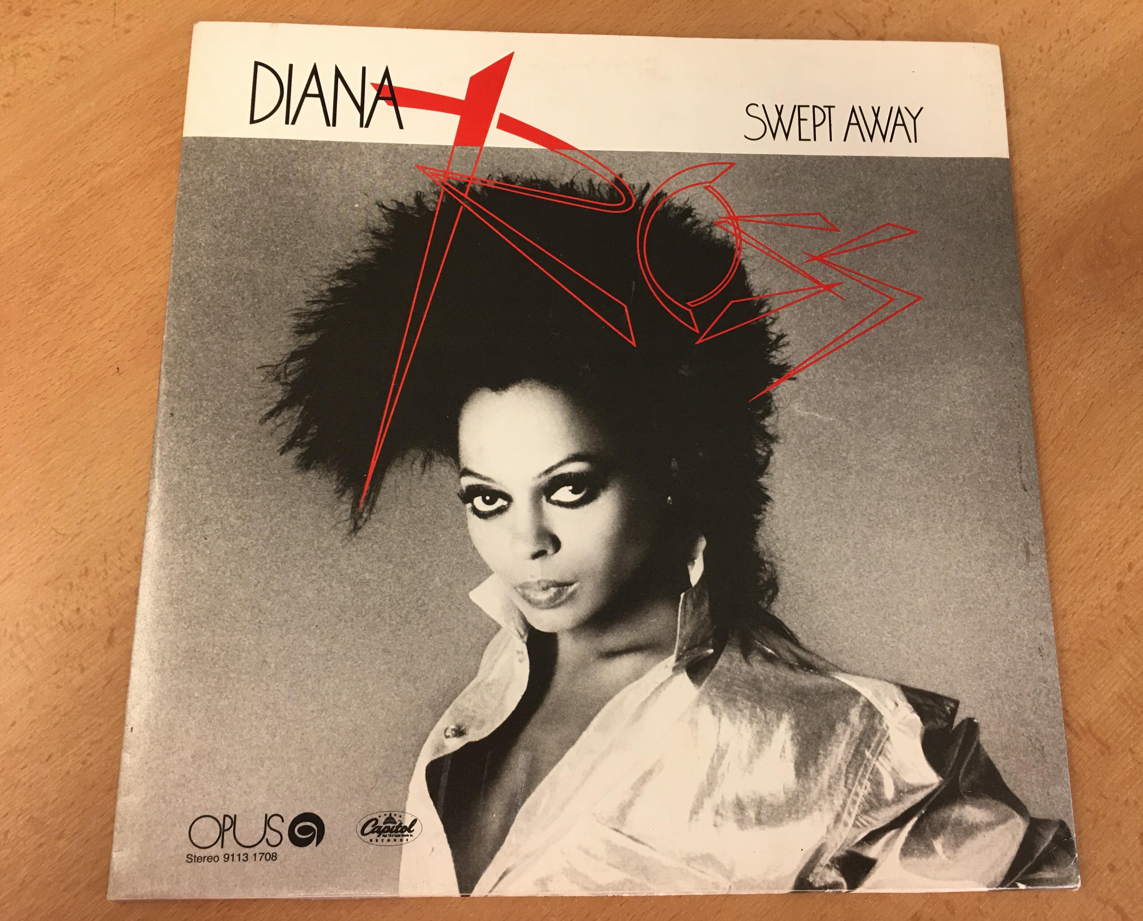 LP Diana Ross - Swept away