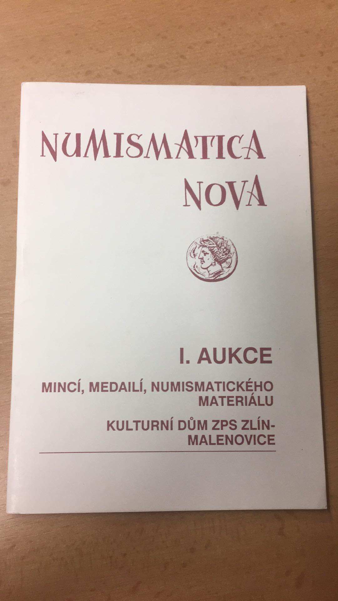 Numismatika Nova I. aukce Zlín - Malenovice
