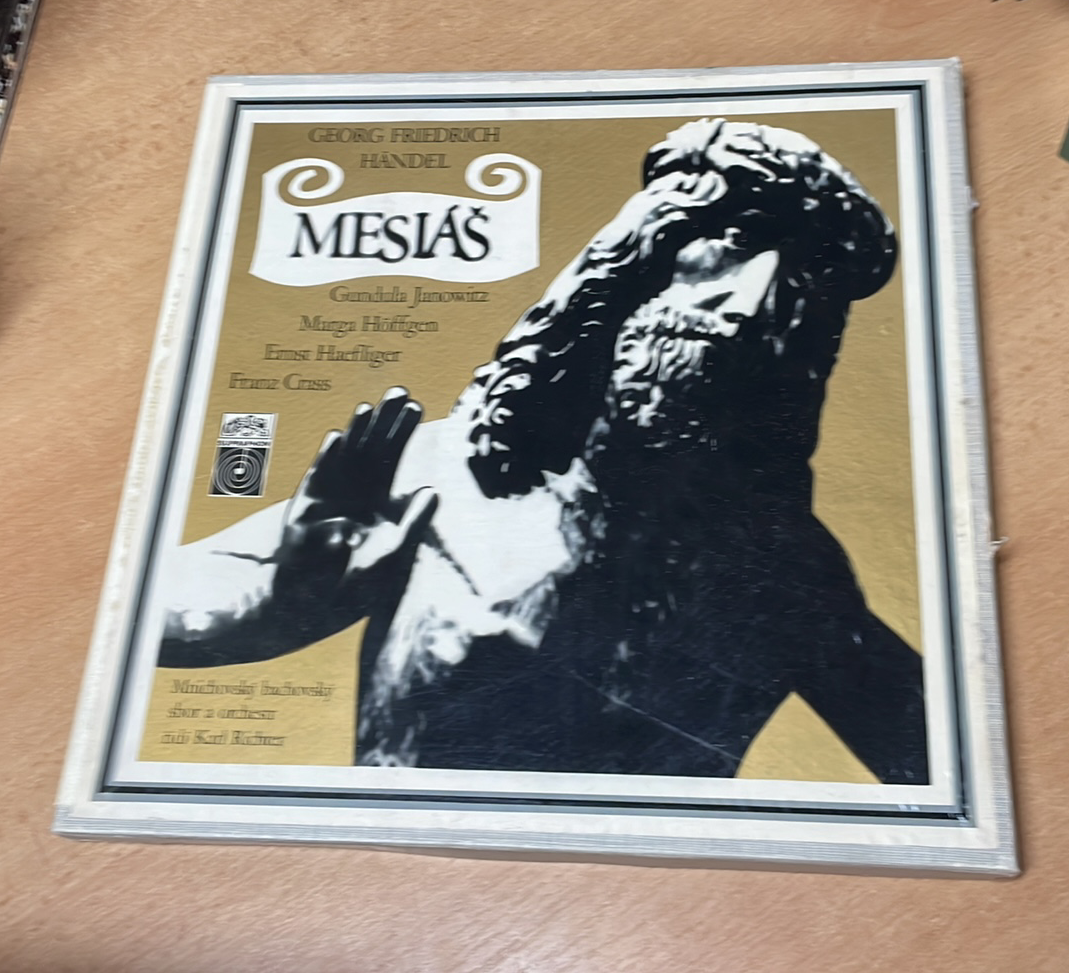 3 LP MESIÁŠ - GEORG FRIEDRICH HÄNDEL