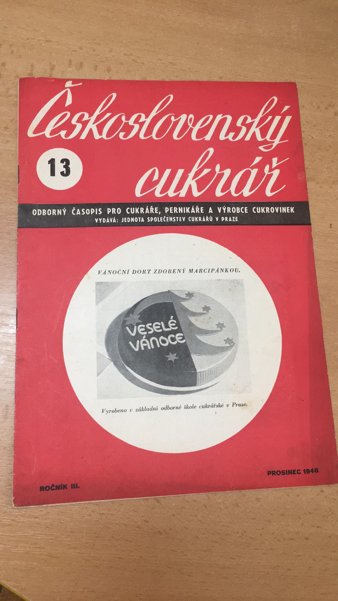 ČESKOSLOVENSKÝ CUKRÁŘ 13