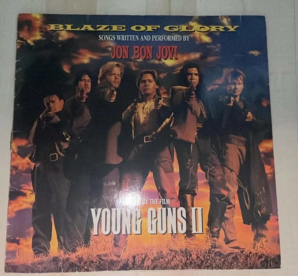 LP JON BON JOVI : BLAZE OF GLORY