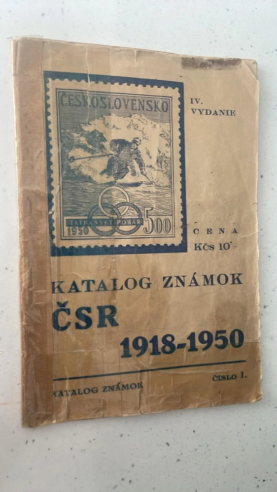 KATALOG ZNÁMOK ČSR 1918 - 1950