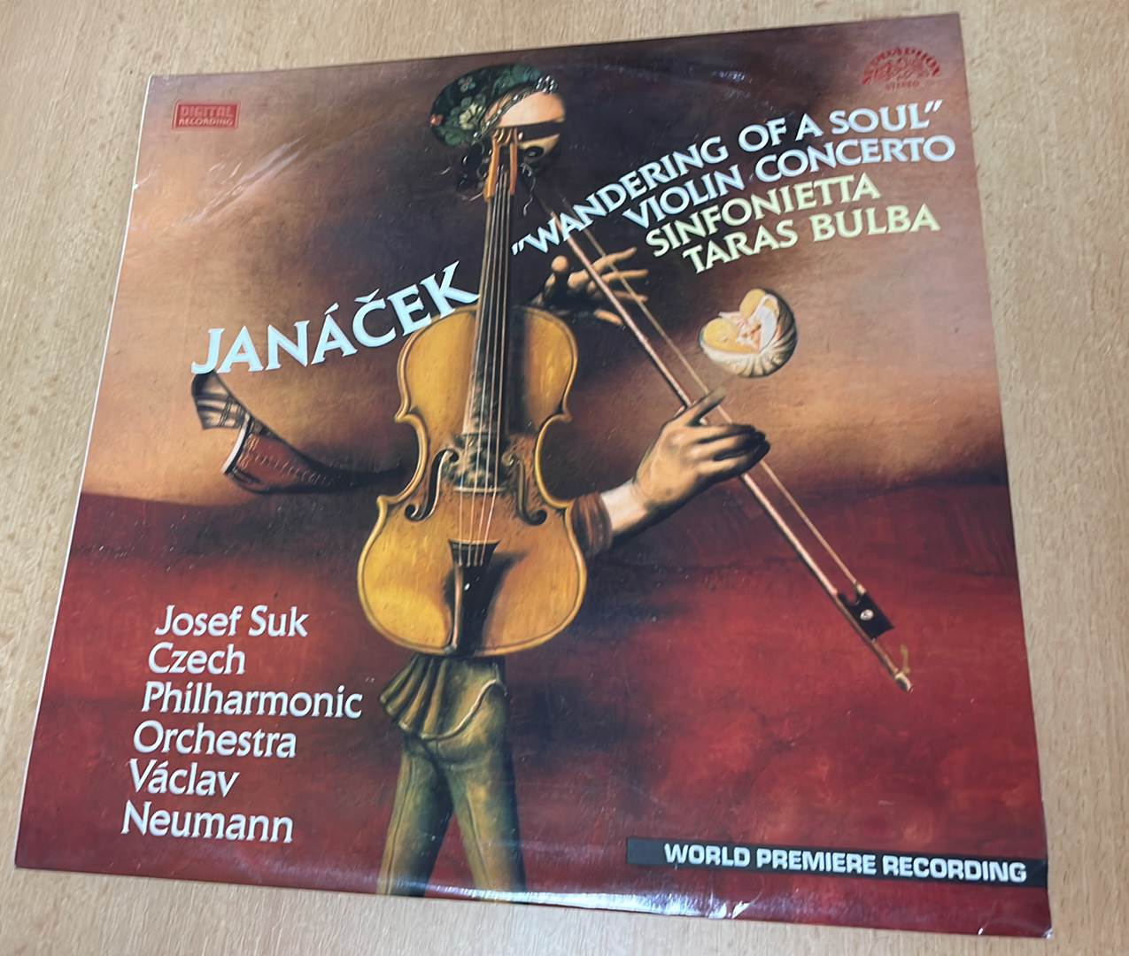 LP LEOŠ JANÁČEK : VIOLON CONCERTO
