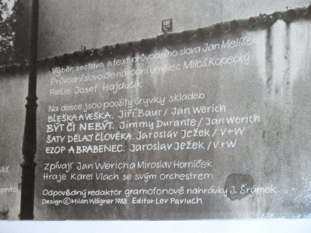 LP - JAN WERICH - FORBÍNA ŽIVOTA 1