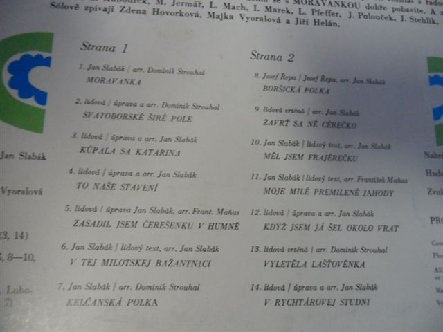 LP - MORAVANKA PODRUHÉ