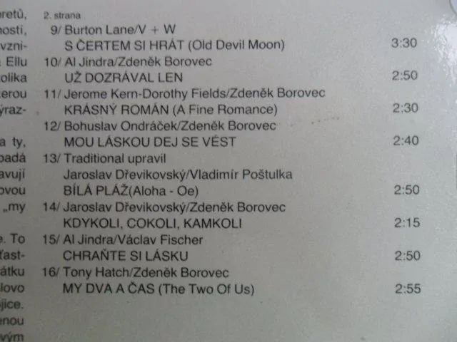 LP Yvetta Simonová a Milan Chladil - MY DVA...