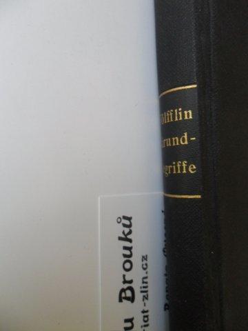 HEINRICH WÖLFFLIN - GRUND - BEGRIFFE