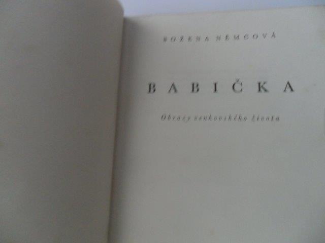 BOŽENA NĚMCOVÁ - BABIČKA
