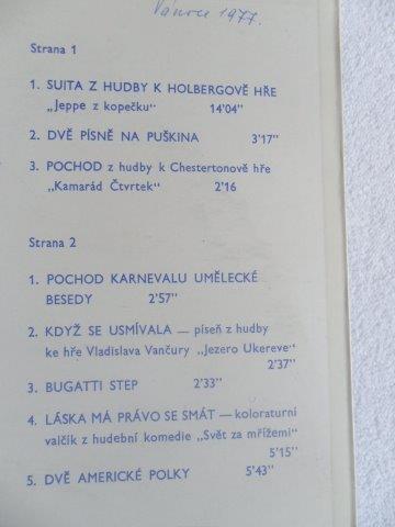 LP - ÚSMĚVY JAROSLAVA JEŽKA 