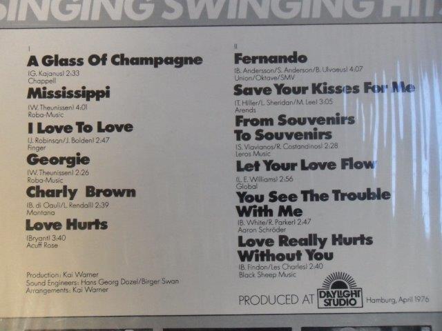 LP - DESKA / KAI WARNER SINGER A GLASS OF CHAMPAGNE  