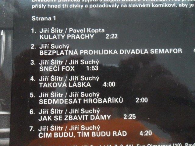 LP - PÍSNIČKY A POVÍDÁNÍ ZE SEMAFORU / JIŘÍ ŠLITR
