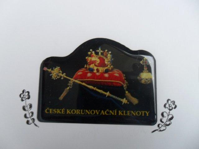 ČESKÉ KORUNOVAČNÍ KLENOTY + PAMĚTNÍ LIST