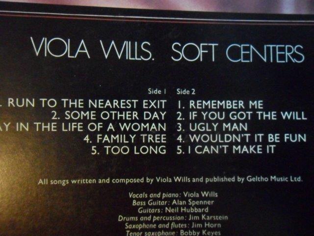 VIOLA WILLS - SOFT CENTERS