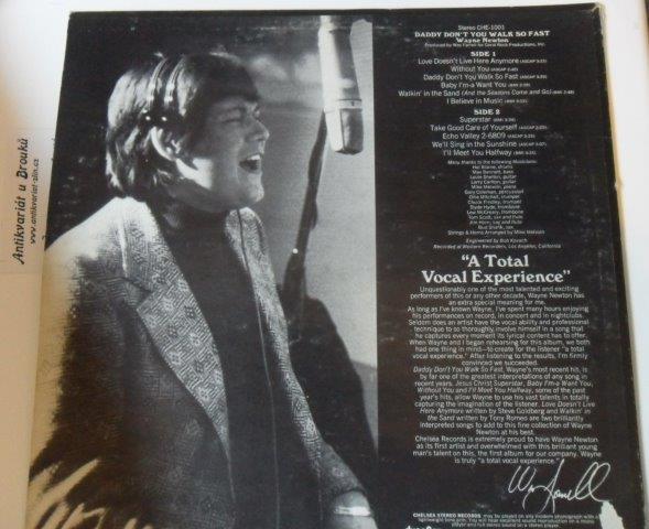 WAYNE NEWTON - DADDY DON'T YOU WALK SO FAST