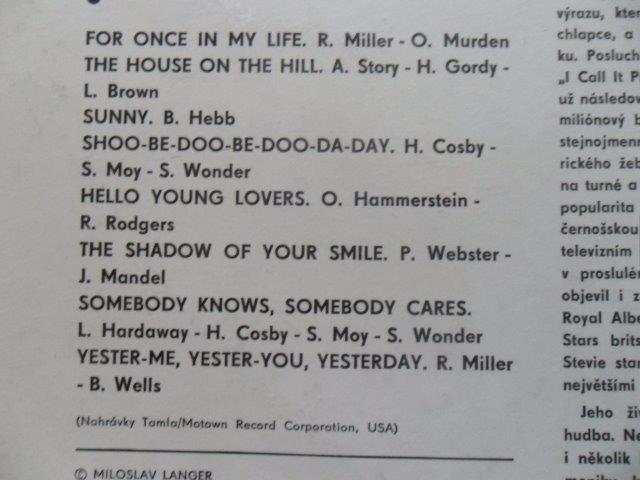 LP ZÁZRAČNÝ STEVIE WONDER