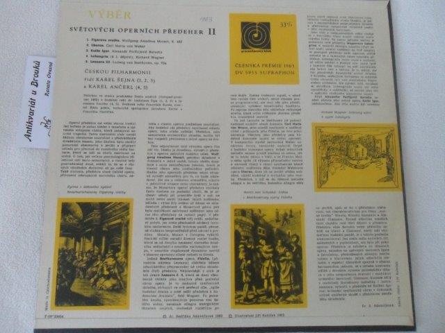 VÝBĚR SVĚTOVÝCH OPERNÍCH PŘEDEHER