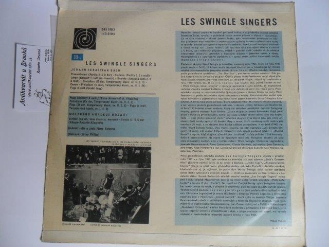 LP DESKA - LES SWINGLE SINGER (Bach, Mozart) 