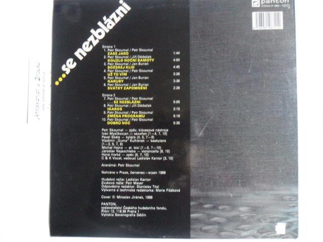 LP DESKA - PETR SKOUMAL ...SE NEZBLÁZNI