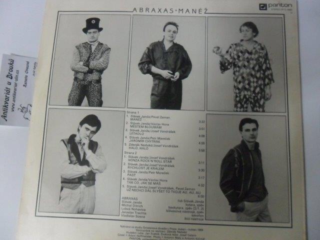 LP DESKA - ABRAXAS / MANÉŽ