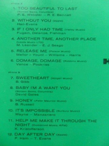 LP deska - Allan Caddy Orchestra & Singers - Tribute To Engelbert Humperdinck 