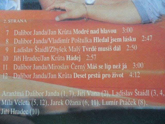 LP DALIBOR JANDA / Deset prstů pro život