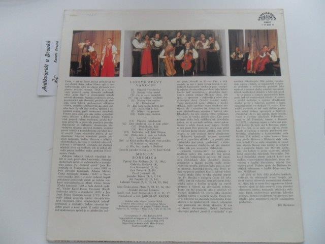 LP DESKA - LIDOVÉ ZPĚVY VÁNOČNÍ