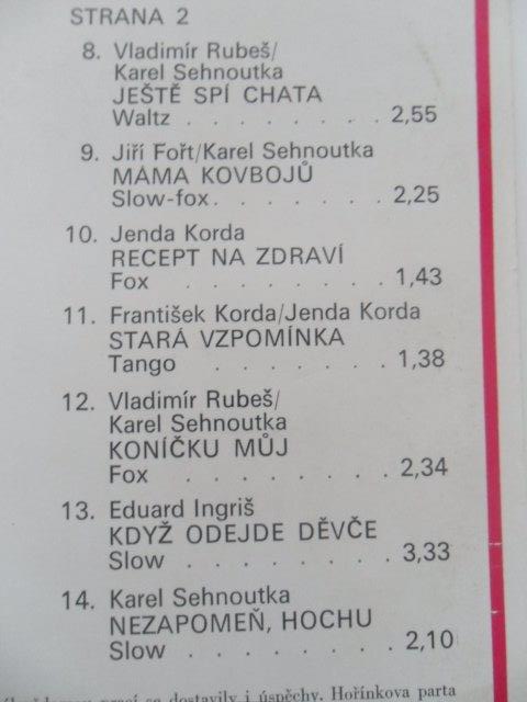 LP DESKA - 40 LET S TRAMPSKOU PÍSNIČKOU