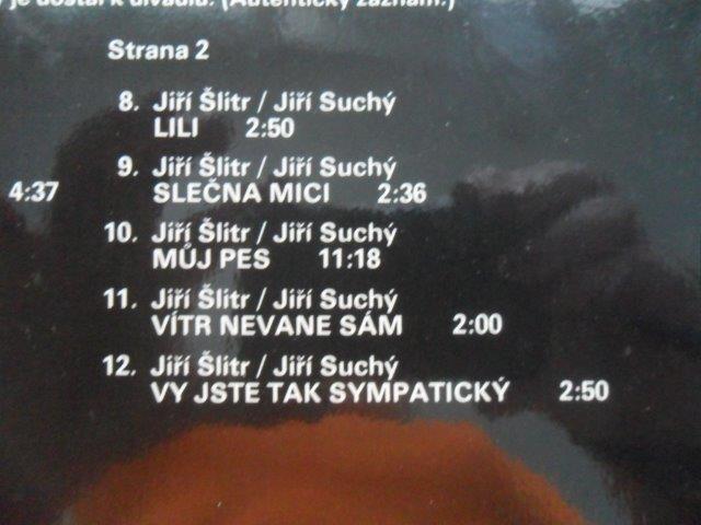 LP - PÍSNIČKY A POVÍDÁNÍ ZE SEMAFORU / JIŘÍ ŠLITR