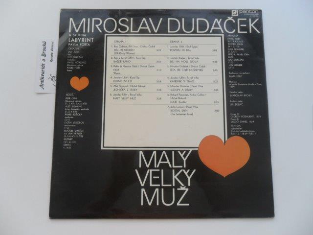 LP DESKA - MIROSLAV DUDÁČEK / MALÝ VELKÝ MUŽ