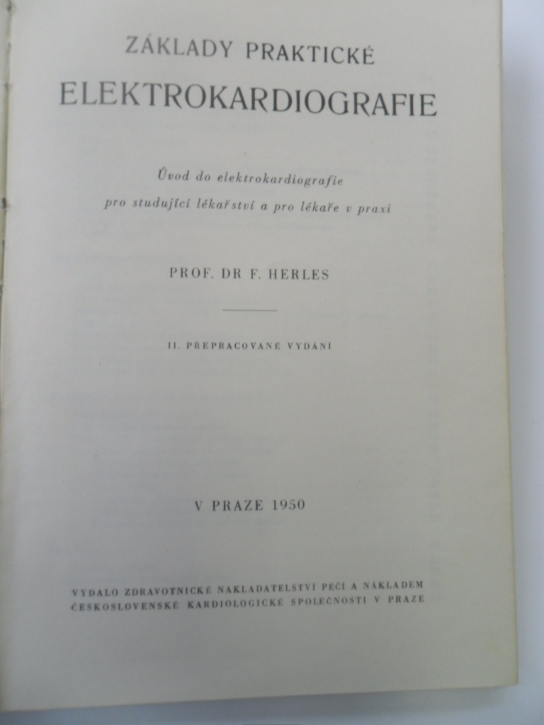 F. HERLES - ZÁKLADY PRAKTICKÉ ELEKTROKARDIOGRAFIE