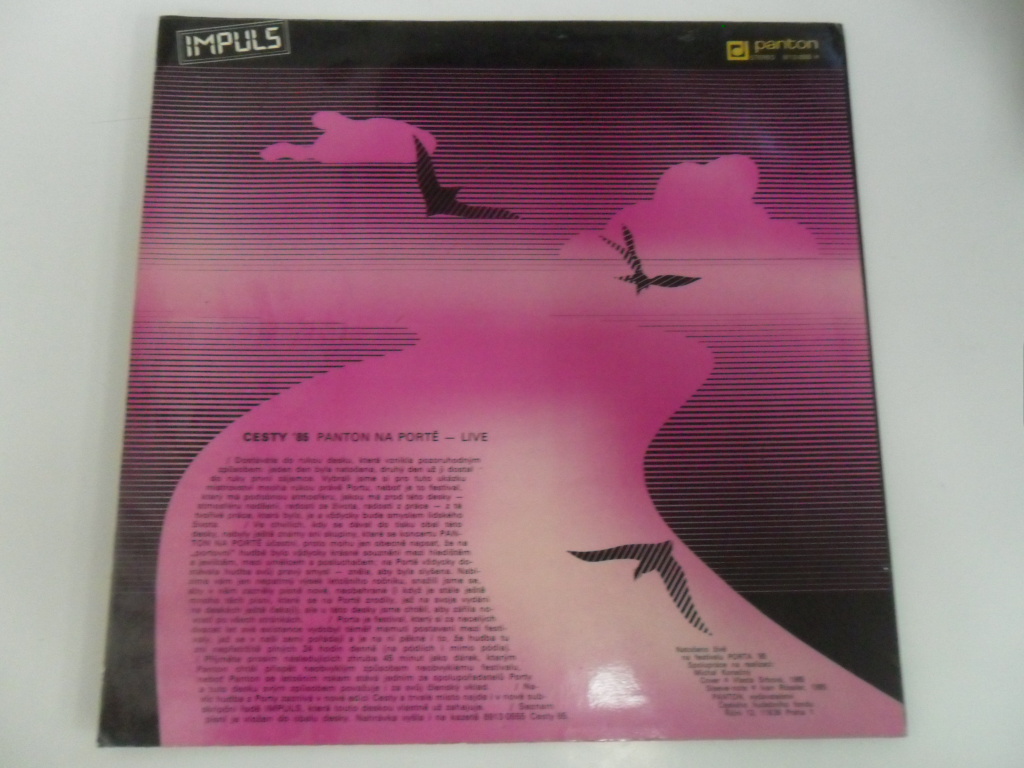 LP DESKA - CESTY '85  - Panton na portě - Live