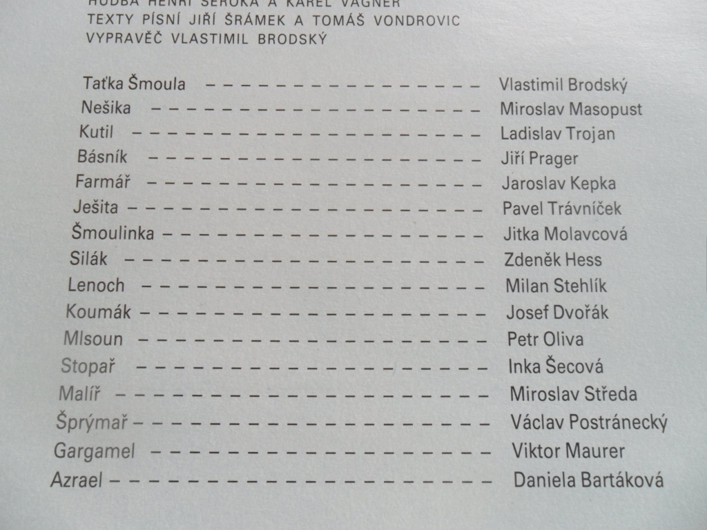LP VYPRÁVĚNÍ O ŠMOULECH