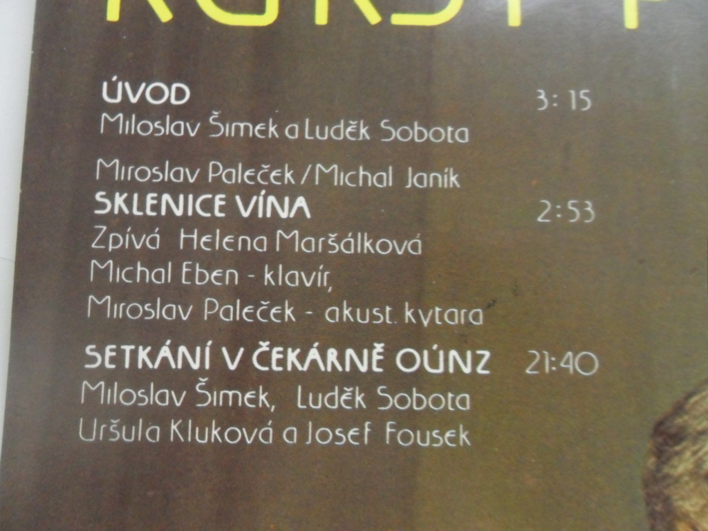 LP DESKA - M. ŠIMEK, L. SOBOTA (KURSY PRVNÍ POMOCI)