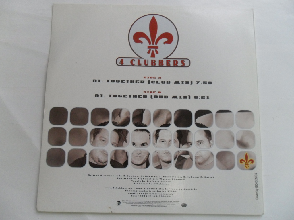 LP DESKA - 4CLUBBERS (TO GET HER)