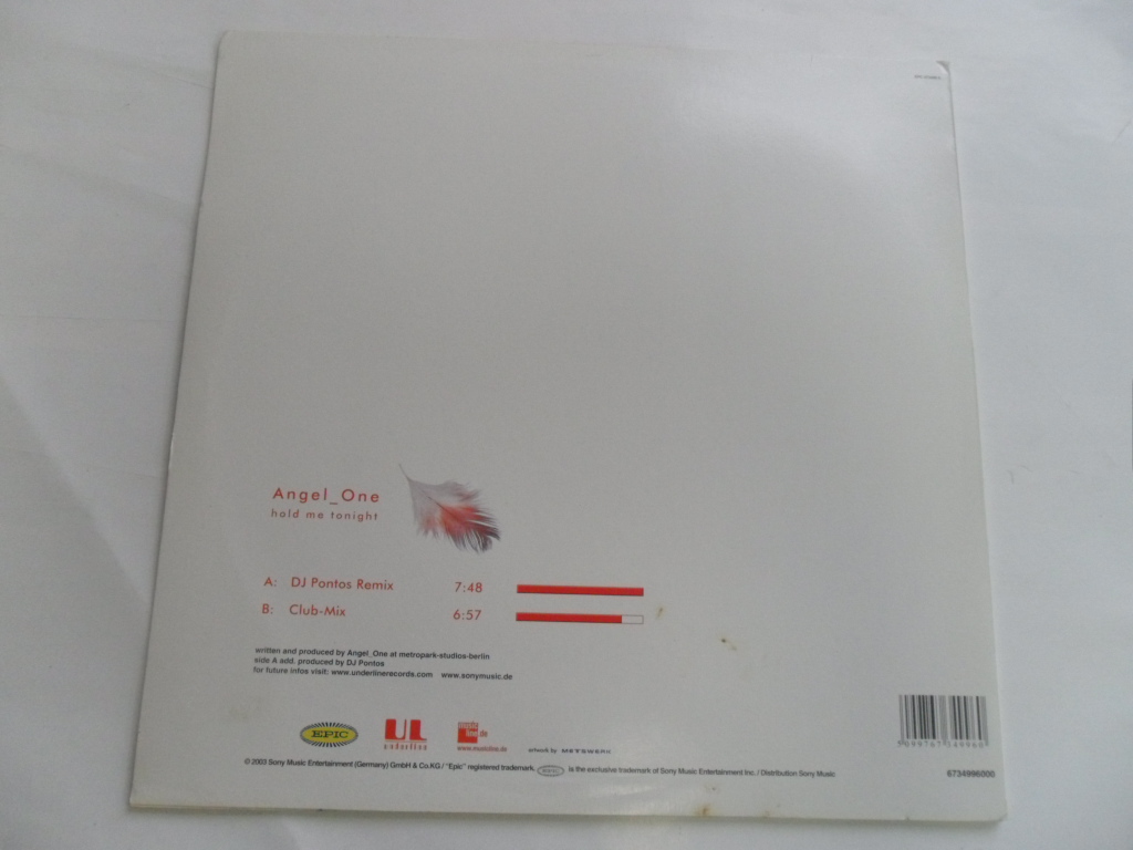 LP DESKA - ANGEL ONE (hold me tonight)