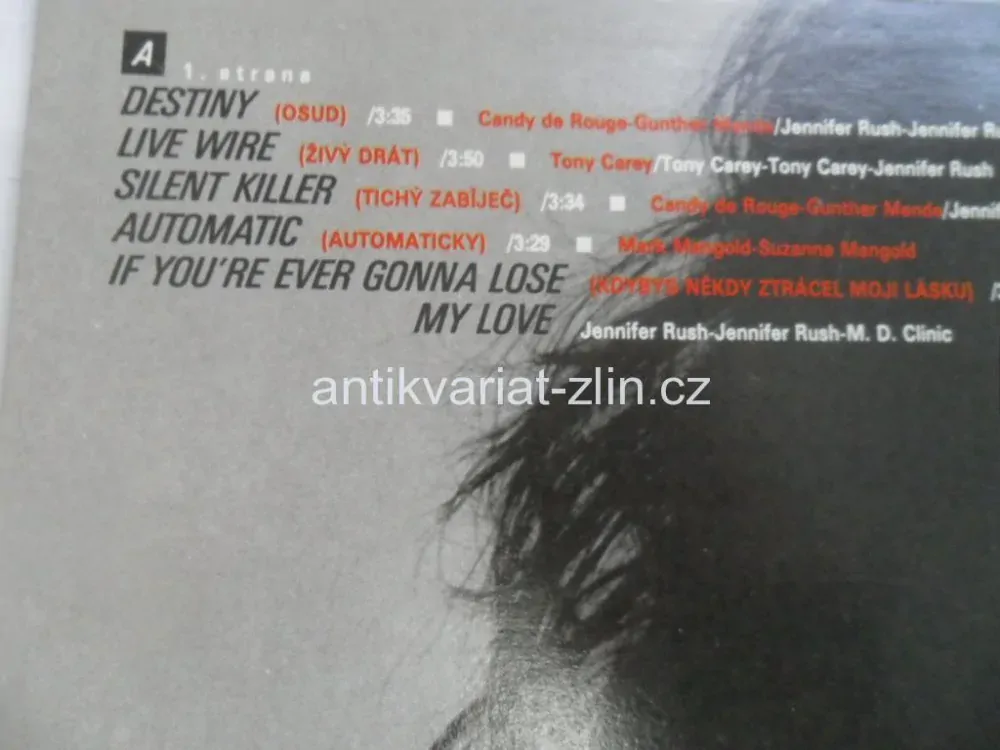 LP - JENNIFER RUSH (MOVIN)