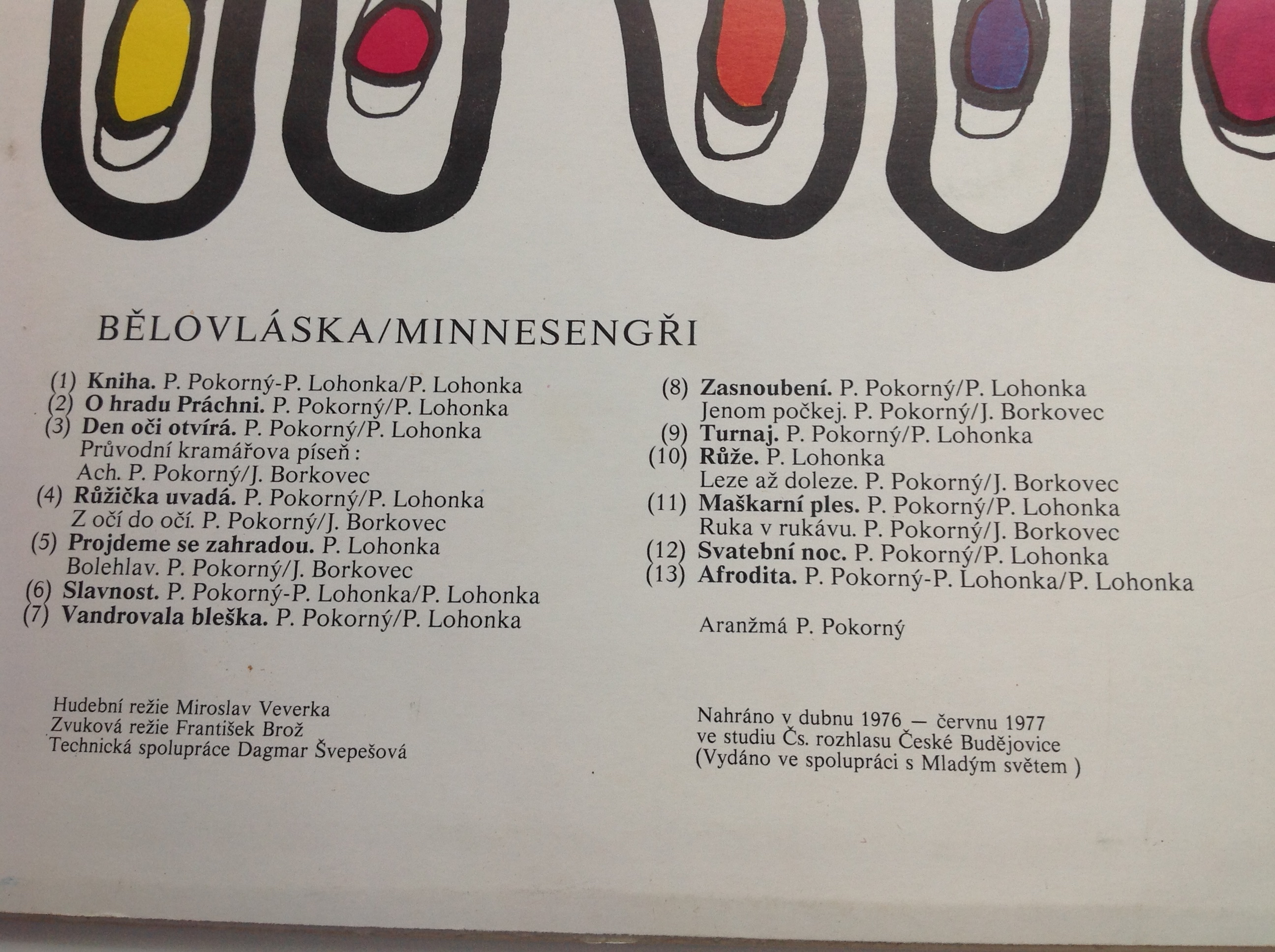 LP BĚLOVLÁSKA - MINNESENGŘI