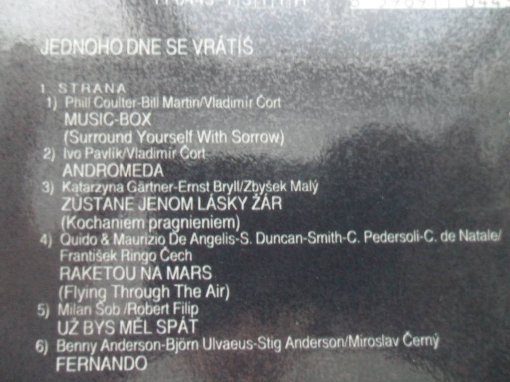 LP DESKA - VĚRA ŠPINAROVÁ (JEDNOHO DNE SE VRÁTÍŠ)
