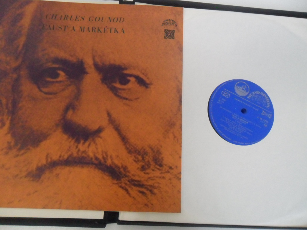 4 LP DESKY - CHARLES GOUNOD (FAUST A MARKÉTKA)