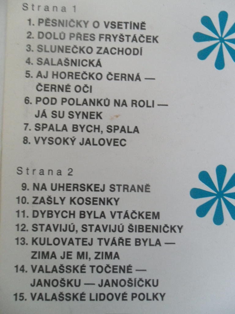 LP HRAJE A ZPÍVÁ VSACAN