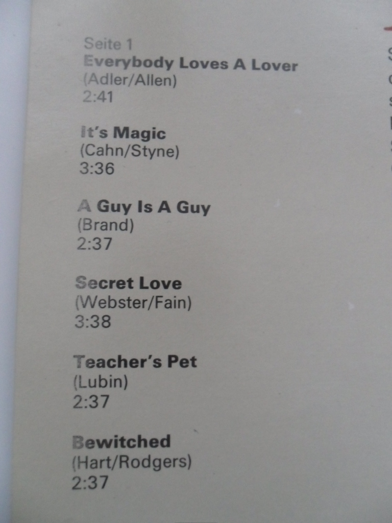 LP DESKA - DORIS DAY