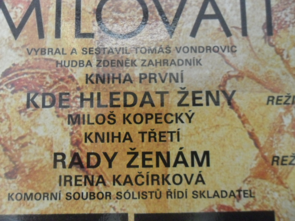 LP  PUBLIUS OVIDIUS NASO (UMĚNÍ MILOVAT)