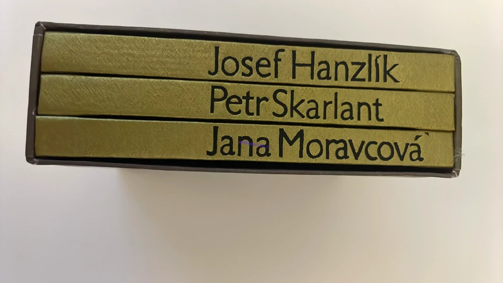 J. MORAVCOVÁ, J. HANZLÍK, P. SKARLANT (BÁSNĚ)